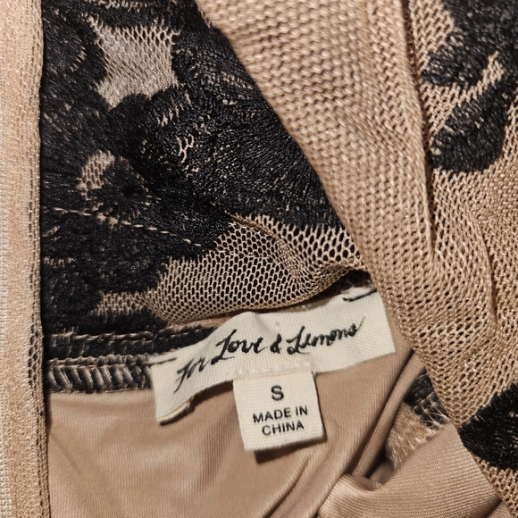 For love And Lemons Temecula Fit & Flare Mini Dress Small - Picture 8 of 8